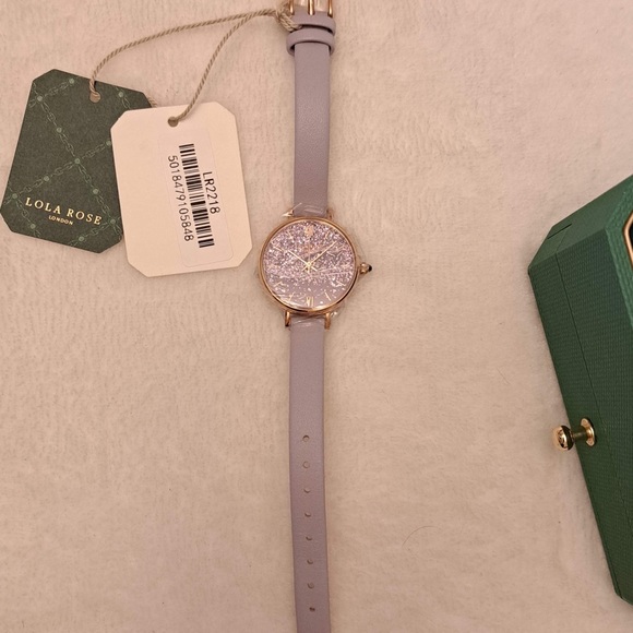 Lola Rose Gradient Sparkle Amethyst Watch - Picture 8 of 10
